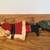 Santa & Christmas Tree ~ Handmade Folk Art Wood Decor 5 thumbnail