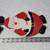 Set of 2 Santa Claus Holiday Candy Cookie Dessert Ceramic Trinket Candy Plate 8 thumbnail