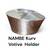 NAMBE Kurv Votive Holder MT0054 by Karim Rashid, pre-owned 4” 1 thumbnail