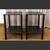(2) End Table w Bottom Shelf. Smoke Free, 2 Tier Accent Side Bedroom Dorm Nights 4 thumbnail