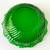 Vintage Art Deco Hazel-Atlas Kelly Green Scalloped Serving Bowl 7.5” 9 thumbnail