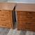 2X 3 drawer wood nightstands 1 thumbnail