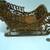 CHRISTMAS REINDEER SLEIGH, HAND CRAFTED. 1 thumbnail