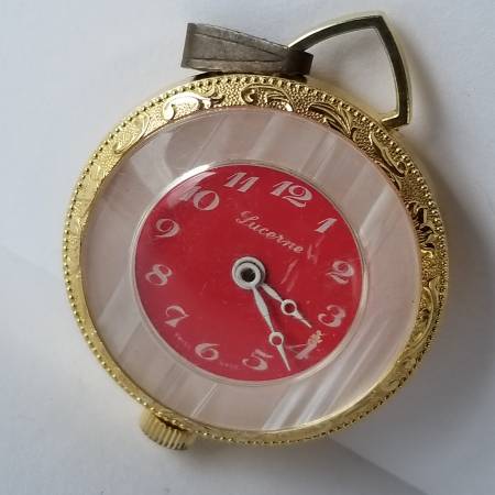 vintage Gorgeous Lucerne Pocket Pendant watch 1