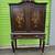 Antique French Victorian hand painted China/ liquor cabinet 1 thumbnail