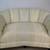 1950's Art Deco Channel Tufted Loveseat Sofa 21 thumbnail