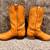 Double H 1954 Brown Leather Western Cowboy Boots Men's 13 D - Lot #3 3 thumbnail
