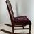 Small Antique Rocker Rocking Chair Beautifully Embroidered Seat 6 thumbnail