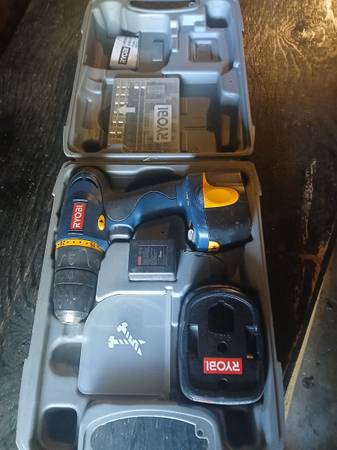 Ryobi Cordless Drill-Battery Included 1