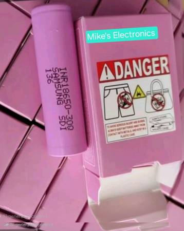 10 pack of Samsung 30q Lithium Ion Batteries.  3000 Mah. 1