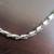 Vintage Monet shiny silver tone chain necklace 2 thumbnail