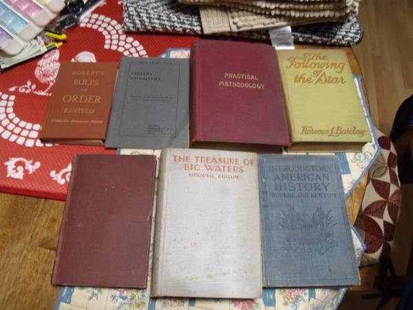 7 very old books 1