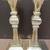 Antique Mercury Glass Pillar Candle Holders - $10 Each 11 thumbnail