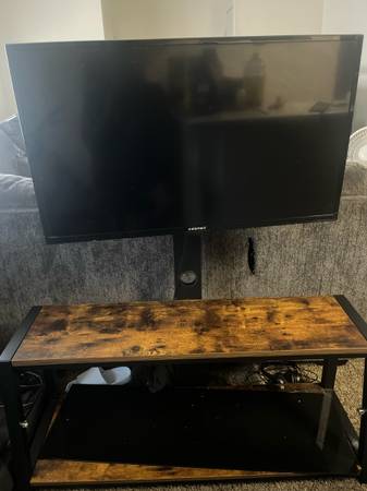 Tv and the stand 1