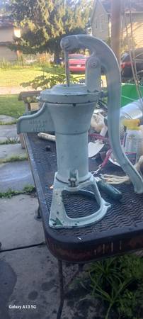 nice old hand water pump 1