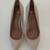 Vince Camuto Beige Cassina Heels Shoes Size 6.5M Leather Upper 1 thumbnail