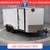 2025 Interstate 7 X 14 Victory VNose Cargo Trailer White 1 thumbnail
