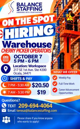 Warehouse Forklift / Cherry Picker 1