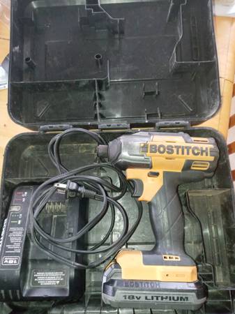 Bostitch 18v lithium impact driver 1