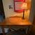 Antique Small Oak Writing Desk Kids Childrens Desk 2 thumbnail