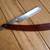 1800s GEORGE WOSTENHOLM & SON - TRUE PIPE STRAIGHT EDGE RAZOR & CASE 12 thumbnail