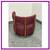 Village West Design Custom Made Swivel Club Chairs In Raspberry 4 thumbnail
