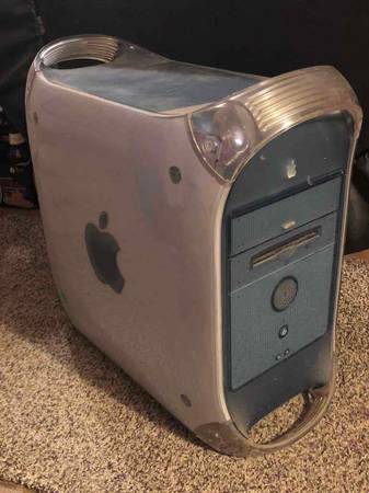 Apple Mac G4 Desktop Computer w/ Processor RAM Boots Fine, no Drives 1