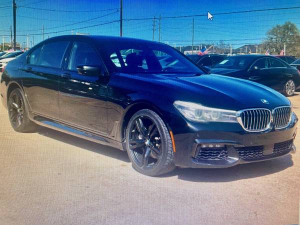2016 BMW 7 Series 740i. . . .$4000 de enganche conduce. . .financiamiento interno - $19,900 (832-206-3054 👍☎)63622260784643123