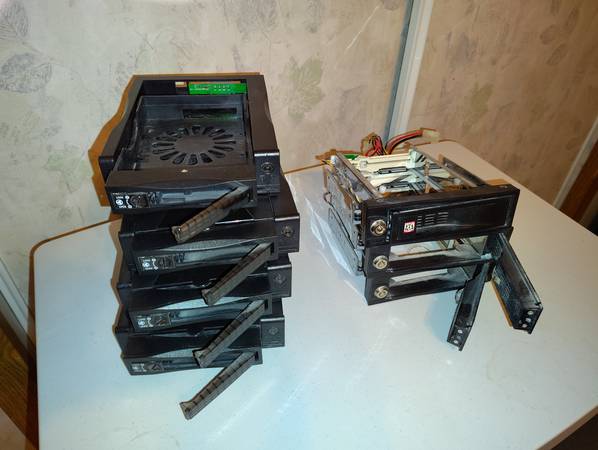 Removable Hard Drive Bays for 5.1/2 Slot. 1