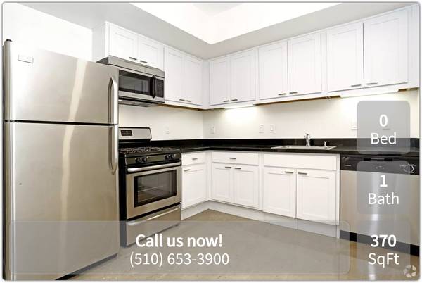 $1,673 / 370ft2 - ¿Necesita un descanso? ¡Relájese en nuestra comunidad tranquila! Apartamento de 370 pies cuadrados (Emeryville)63884117750145121