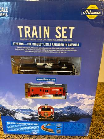 Athearn HO Scale Railroad Set - Norfolk and Southern 1