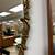 Vintage Large Oval Floral Gold Glitwood Framed Wall Mirror 4 thumbnail
