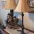 Bedside Table Lamp 30"Tall Espresso Table Lamp for Living Room End Ta 2 thumbnail