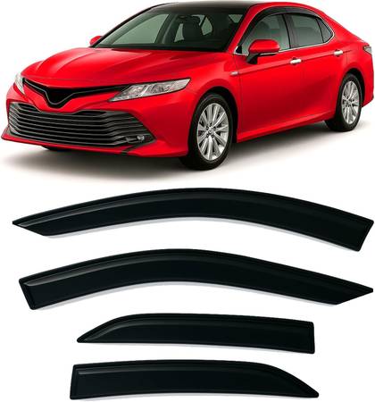 2018-2024 Side Window Visor Deflectors for Toyota Camry XV70 LE SE XLE 1