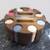 Vintage Wooden POKER CHIP Set Caddy Carousel w/Cover - 200 Chips 2 thumbnail