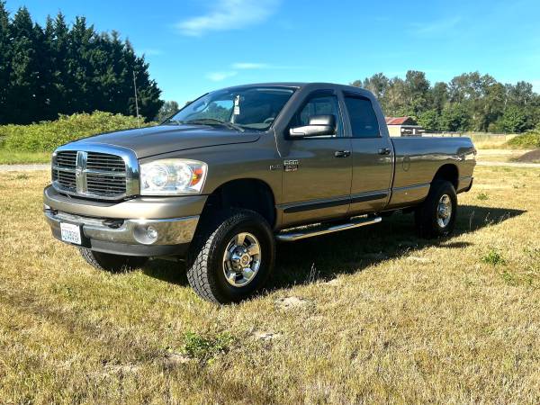 2007 Dodge Ram2500 SLT BIG HORN EDITION Quad Cab 4-Door 4X4 - $14,000 (Seattle)63623060612865121