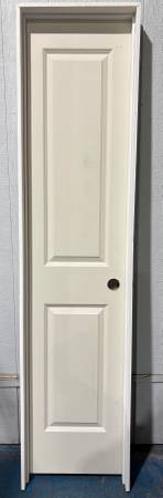 New 18" 2 Panel LH Inswing Prehung Interior Door 1