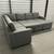 Gray Sleeper Sectional Couch 9 thumbnail