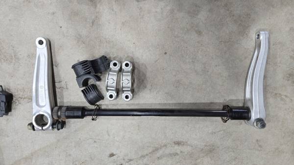 Polaris RZR Turbo R front sway bar assembly NEW OEM 1