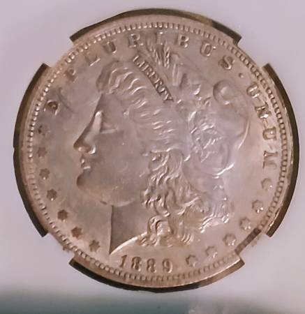 1889 Morgan dollar coin- unknown value! 1
