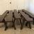 Wood Long Bench Stool for Outdoor 2 thumbnail