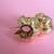 14K Gold Earrings retro natural Ocean shell design gorgeous 7 thumbnail