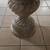 Cast Stone Pedestal Table W/ Round Glass Top 5 thumbnail