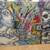 Mexican Calavera Maya Painting Original Artwork Signed 2 thumbnail