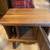 Solid Walnut Ornate Cabinet, Accent/SideTable, Magazine Rack, Stand 3 thumbnail