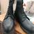 Work shoes black size 14 Steel toe pair 2 thumbnail