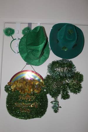 St. Patrick's Day small decorations for $1.00 each 1