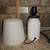 Rae Dunn Inspired Jar Lamp With Shade, "Shine" 2 thumbnail