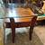 Mid-Century Walnut Coffee Table with Glass Top, a Drawer, and 2 Tiers- $195 FIRM 5 thumbnail