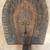 African Santeria Afro Cuban 2-Faced Wood and Copper Statute 2 thumbnail